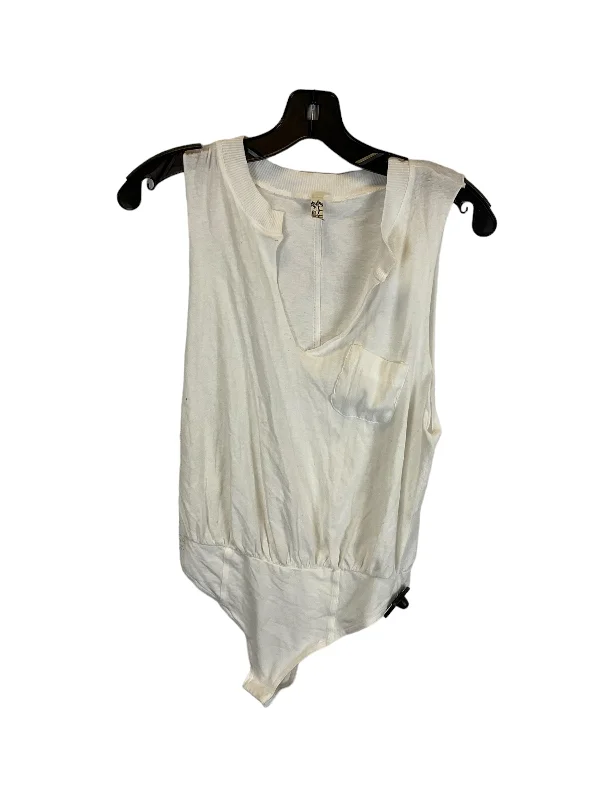 Cream Bodysuit Free People, Size S